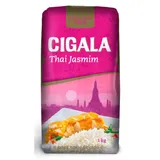Arroz thai jasmim, embalagem de 1 kg