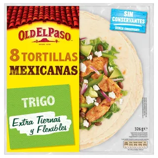 Tortilhas Old El Paso 8 unidades 326 g