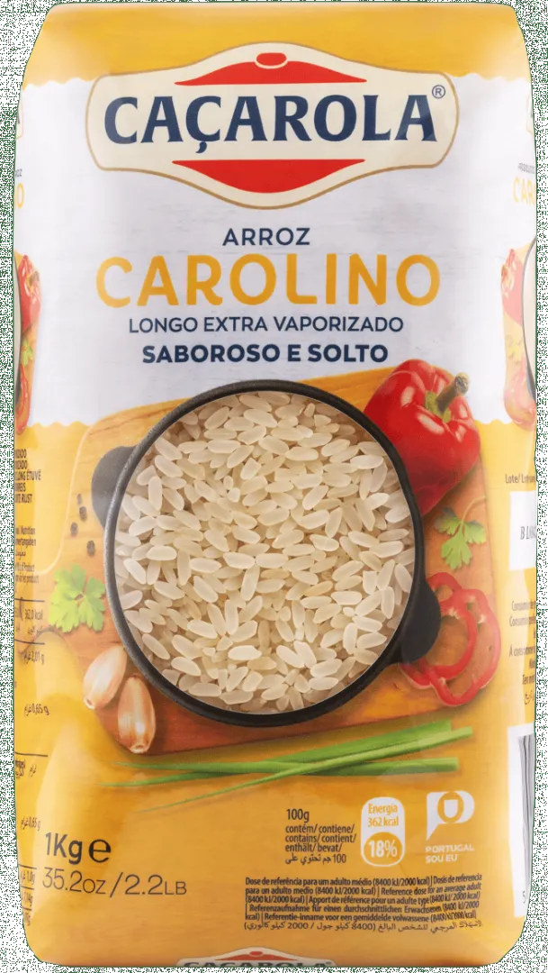 Arroz Carolino Vaporizado