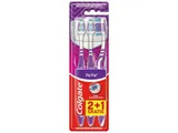 Escova de dentes Colgate zig zag média pack 3