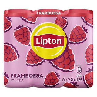 Ice Tea Framboesa, emb. 6 x 25 cl Lipton