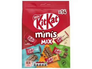 Snack chocolate Kitkat mini mix 182 g