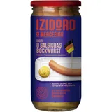 Salsichas bockwurst em frasco, 8 unidades, embalagem de 400g