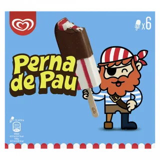 Gelado Perna de Pau Olá