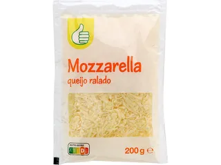 Queijo mozarella Polegar ralado 200 g