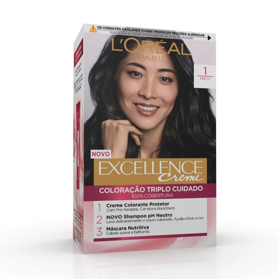 Coloração Excellence Preto 1