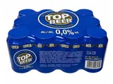 Cerveja sem álcool TOP BEER lata 12 x 0,33 L