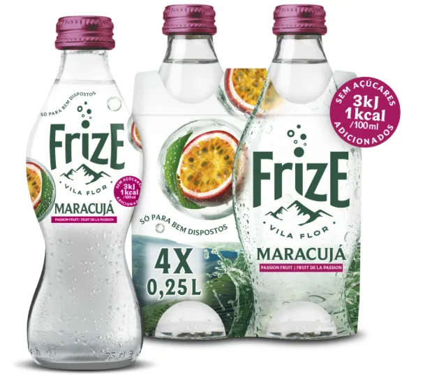 Água com Gás Maracujá Pack 4