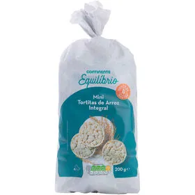 Tortitas de Arroz Mini Continente Equilíbrio