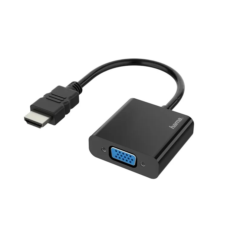 ADAPTADOR HAMA VGA/HDMI AUDIO