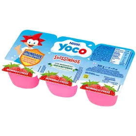 Queijinho Morango Suissinho Infantil Yoco