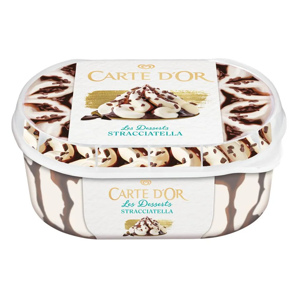 Gelado carte d'or straciatella
