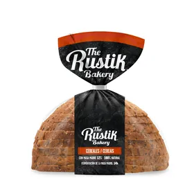 Pão Rústico Cereais Massa Mãe Fatiado The Rustik Bakery