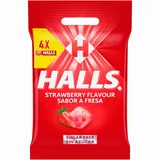 Rebuçados de Morango sem Açúcar, Pack 4 x 32 g