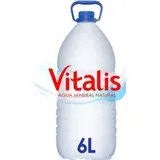 Água sem Gás garrafão 6 L - Vitalis