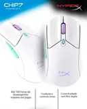 Rato Gaming HyperX Pulsefire Haste 2 Core Wireless Branco