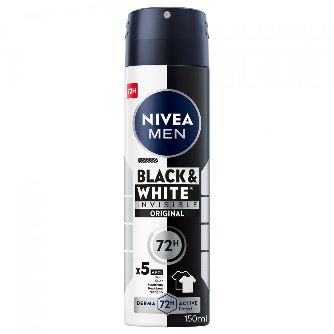 Desodorizante Spray Men Black & White Invisible Power