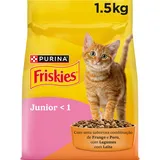 Ração para Gato Júnior Frango, Leite e Legumes Purina Friskies
