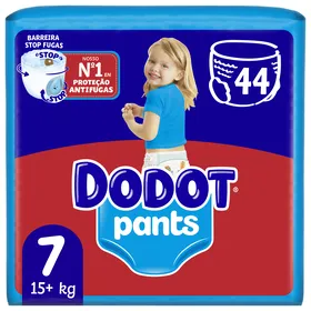 Fraldas Cueca Pants +15kg T7 Dodot