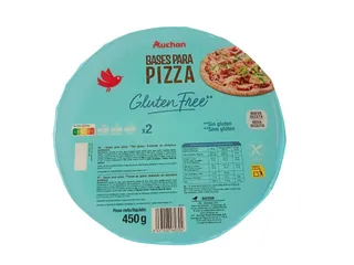 Base para pizza Auchan sem glúten 450 g
