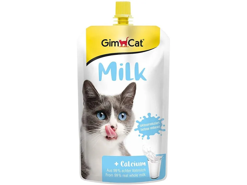 Leite para gatos Gimcat pack 200 ml