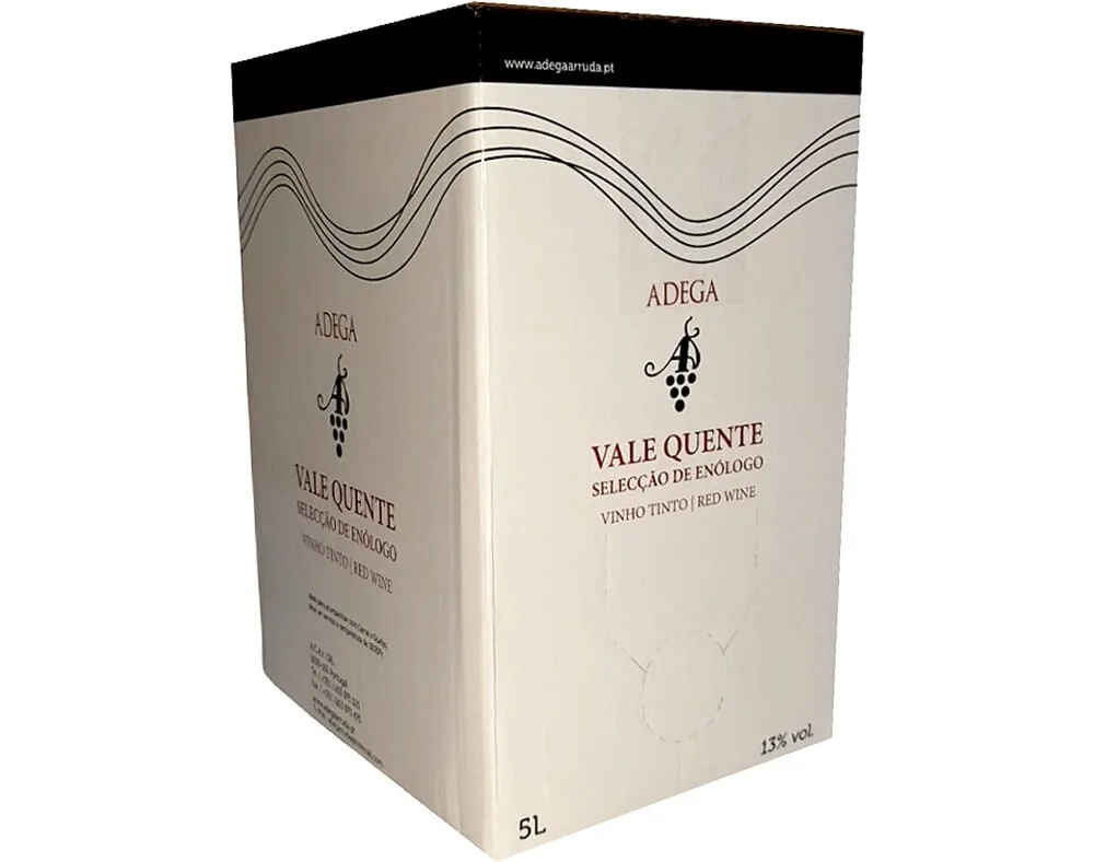 Vinho tinto VALE Quente bag in box 5 L
