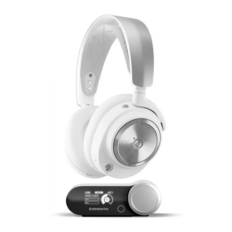 HEADSET GAMING STEELSERIES ARCTIS NOVA PRO WIRELESS XBOX BRANCO