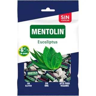Rebuçados de Eucalipto sem Açúcar embalagem 115 g - Mentolin