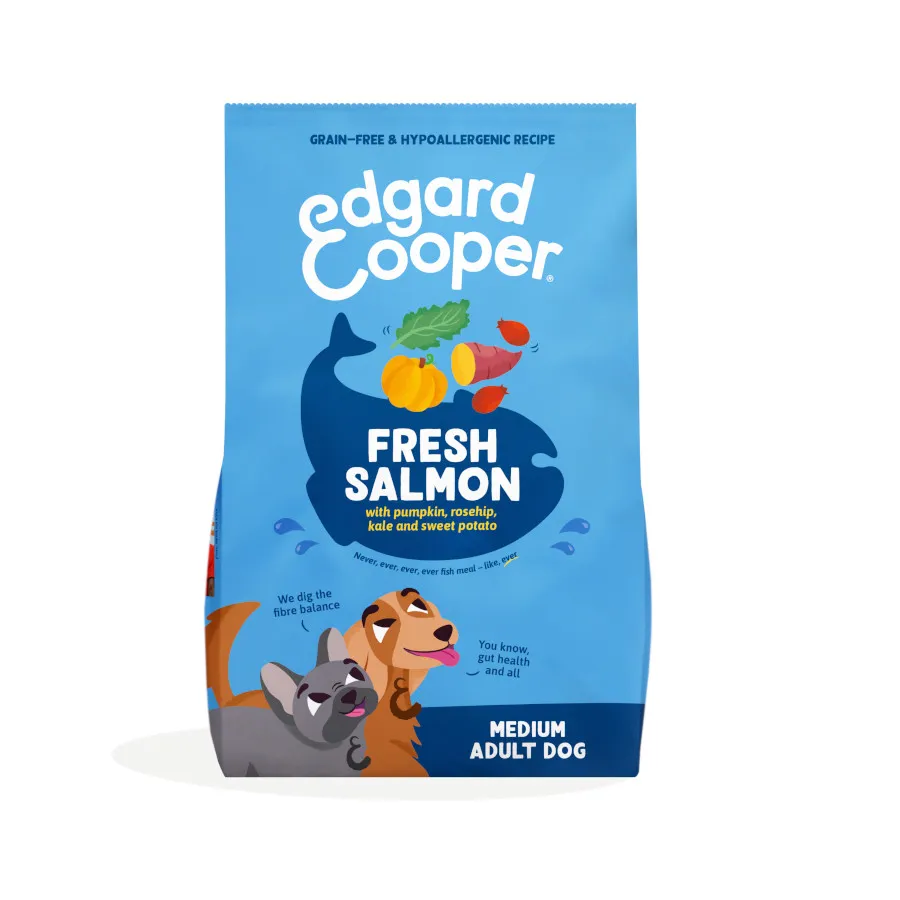 Edgard & Cooper Adult Salmão ração para cães