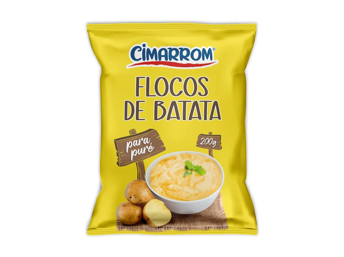 Flocos Cimarrom de batata 200 g