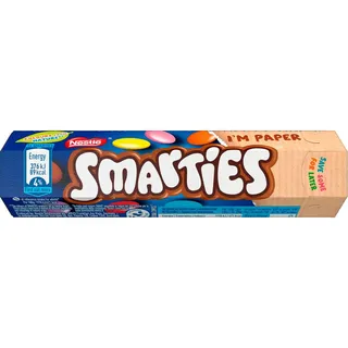 Drageias de chocolate de leite, embalagem de 38g Smarties