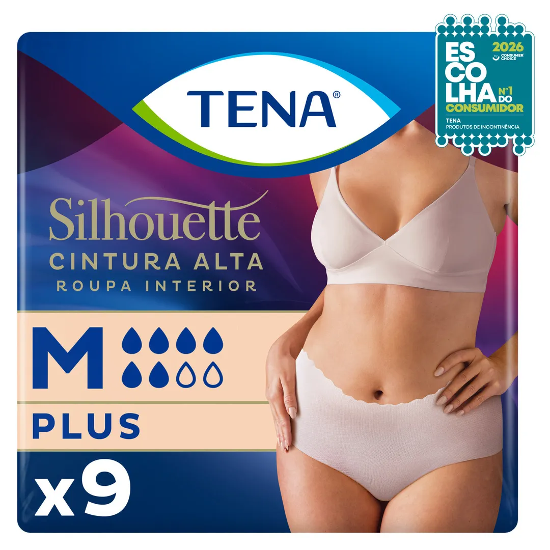 Cuecas Incontinência Mulher TENA Silhouette Creme M