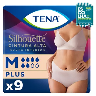 Cuecas Incontinência Mulher TENA Silhouette Creme M