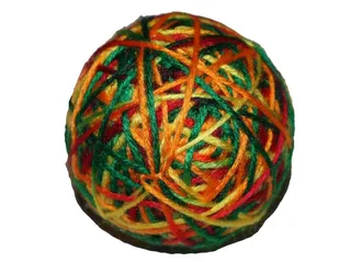 Brinquedo gato rato bola sisal*