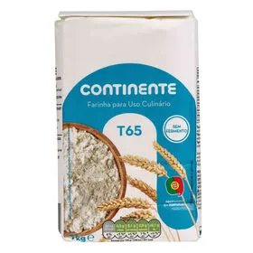 Farinha de Trigo T65 Sem Fermento Continente