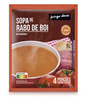 Sopa de Rabo de Boi Pingo Doce