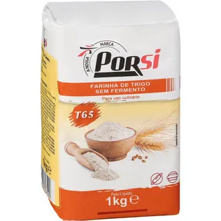 Farinha de Trigo Tipo 65 - sem Fermento 1 kg PorSi