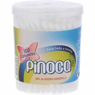 Cotonetes Pinoca 100un