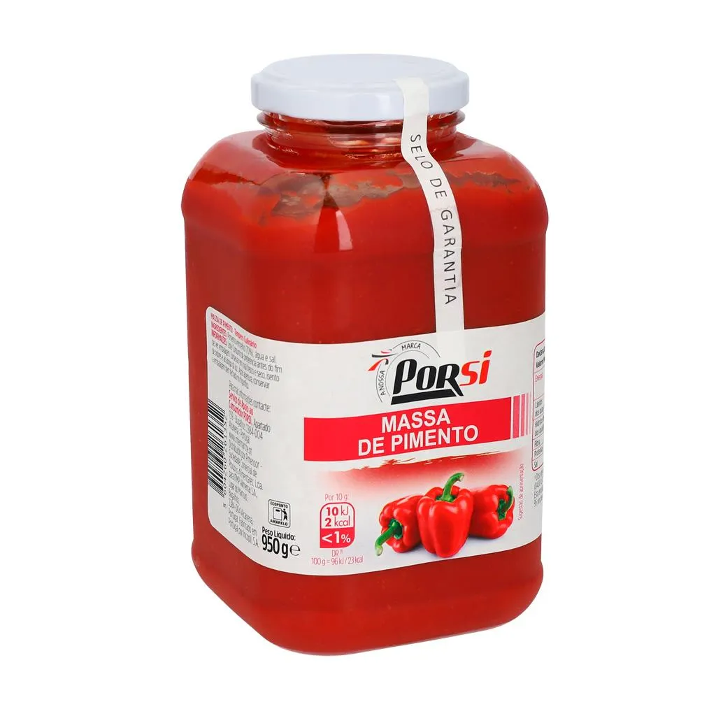 Massa de Pimentão 950g