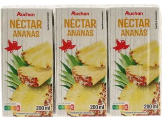 néctar auchan ananás 3x200ml