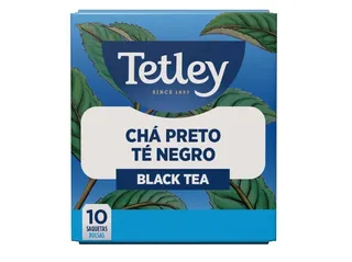 chá tetley preto 10 saquetas