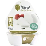 Queijo fresco natural, embalagem de 216g