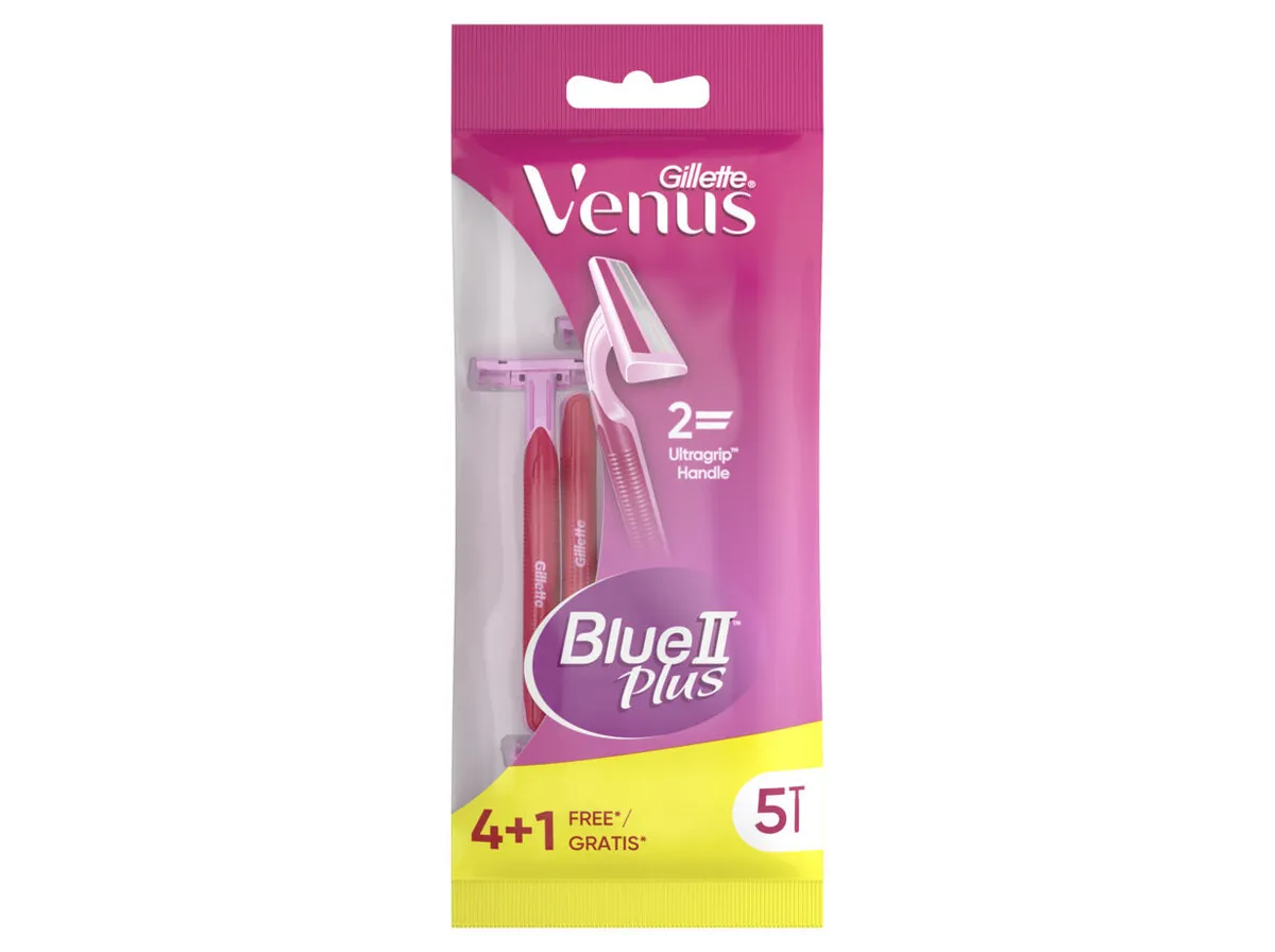 Lâminas descartáveis Venus gillette blue ii 4 +1 un