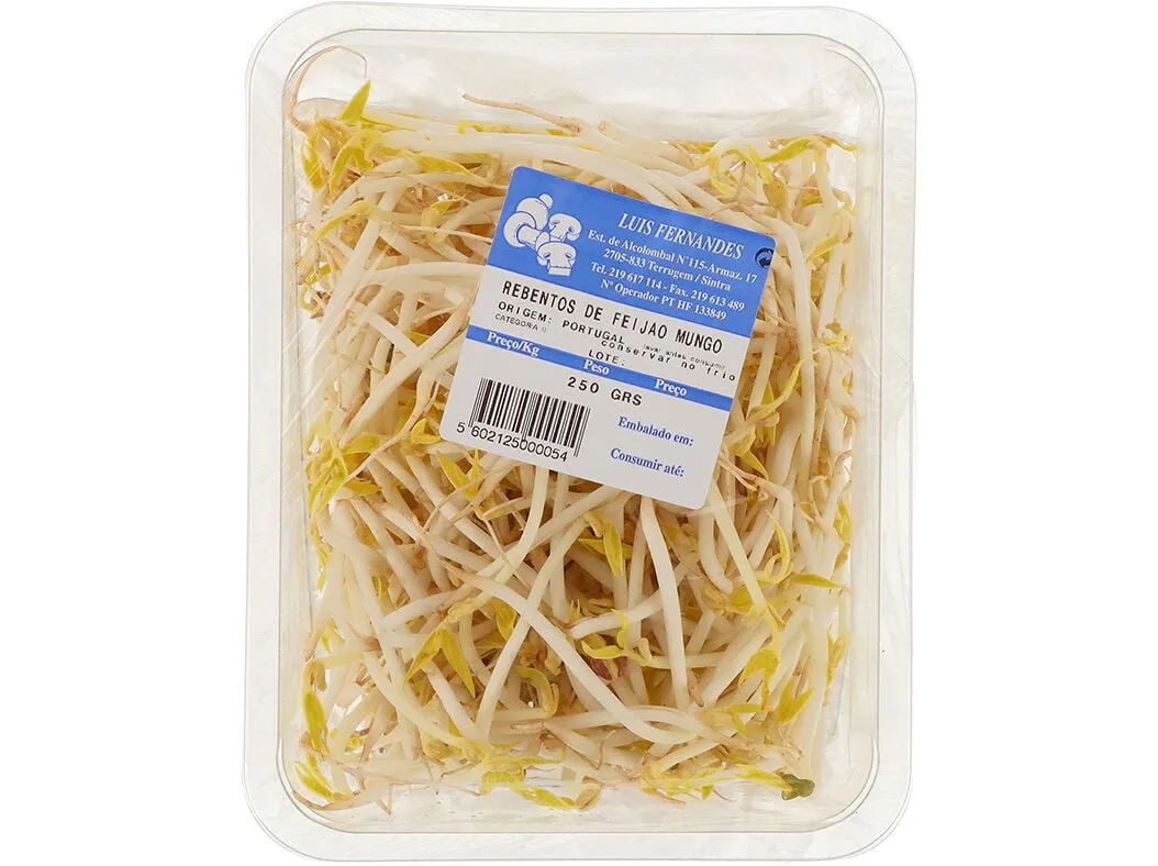 Rebentos de feijão mungo 250 g