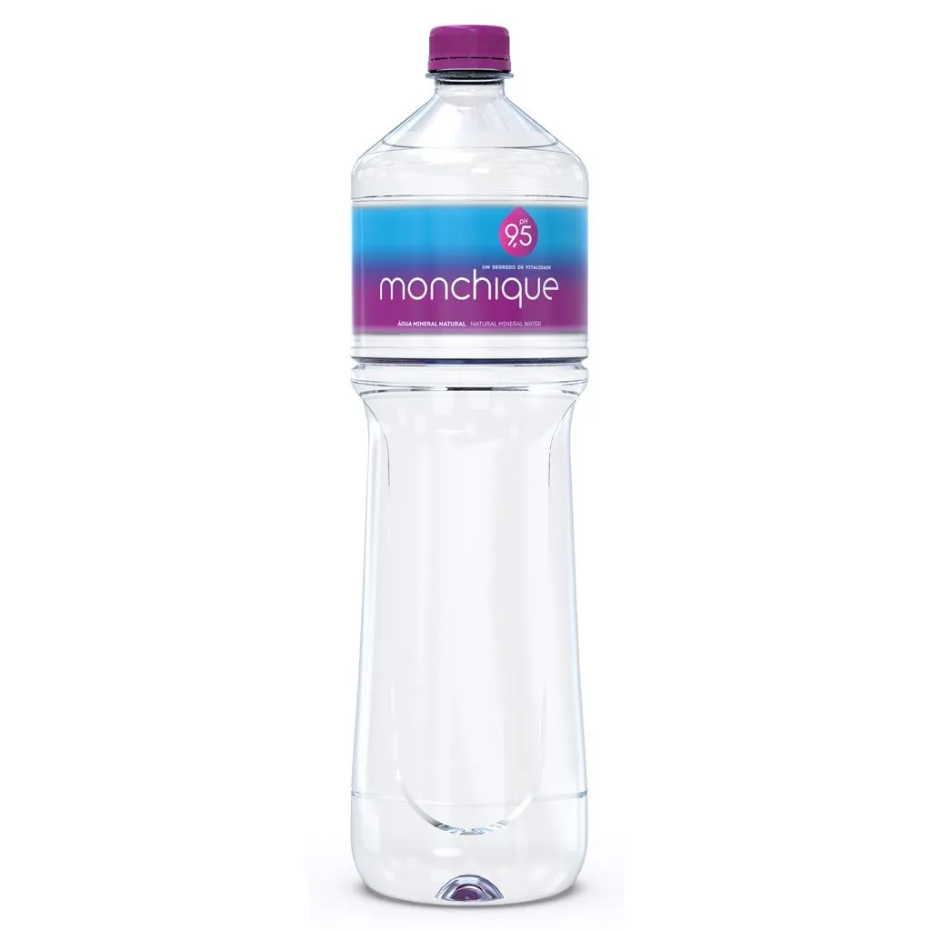 Água mineral natural alcalina, 1.5 l
