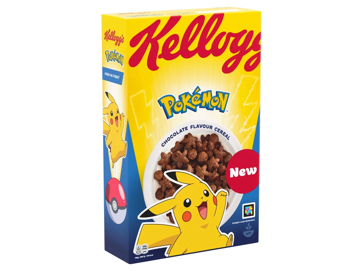 Cereais pequeno almoço Kellogg's pokemon chocolate 350 g