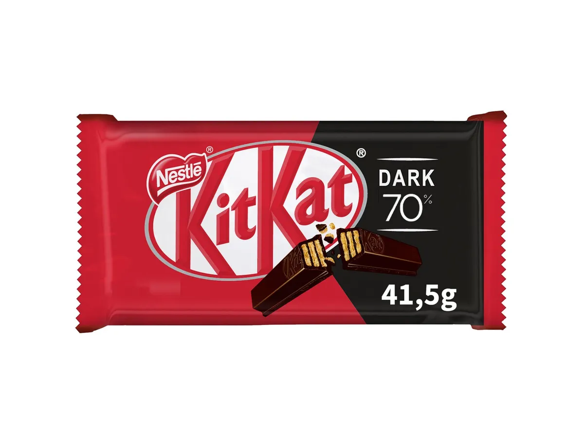 Snack chocolate negro KIT KAT 70% 41,5 g