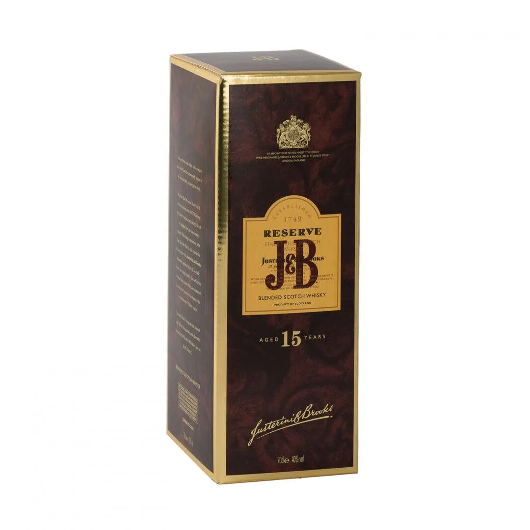 Whisky 15 anos J&B