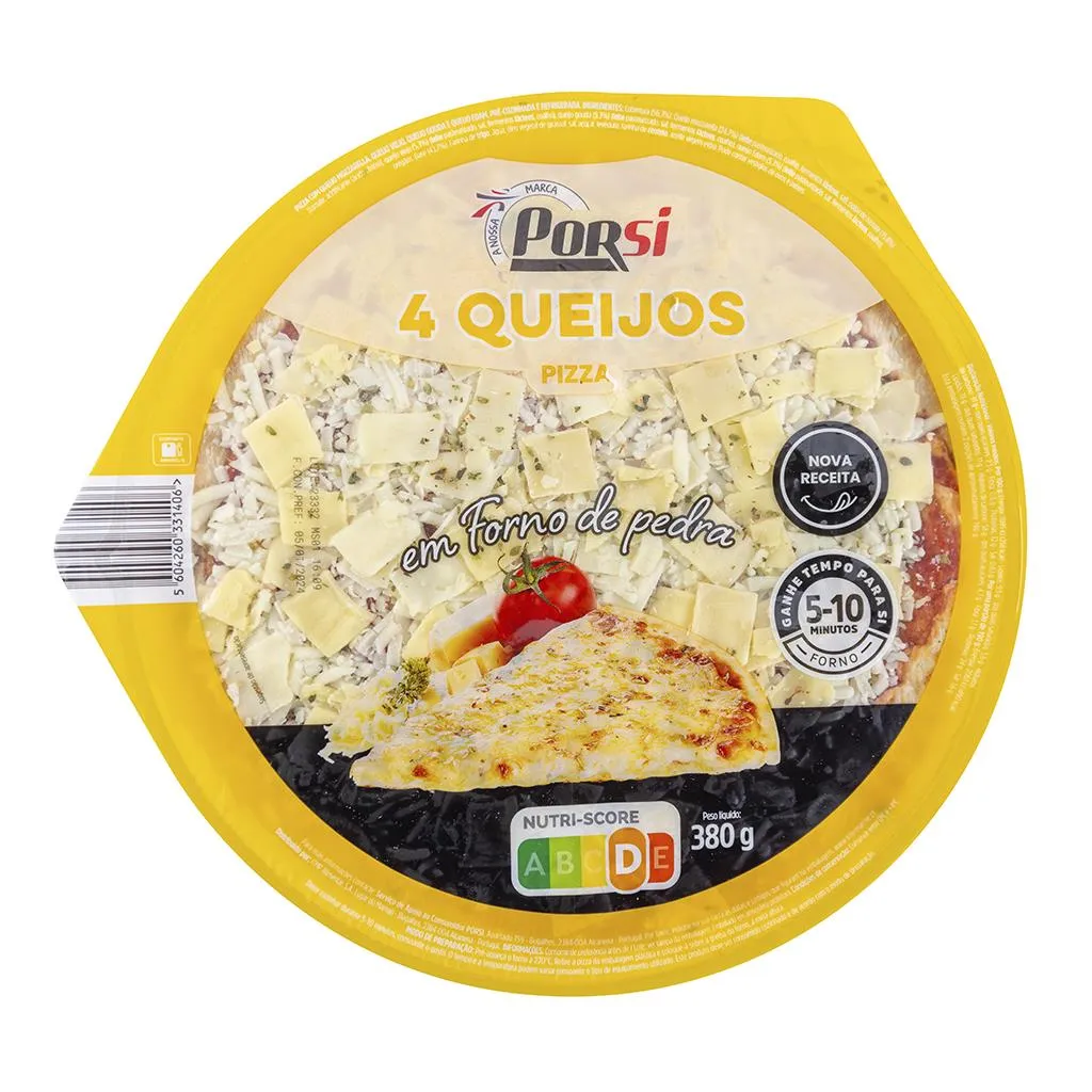 Pizza 4 Queijos 380g