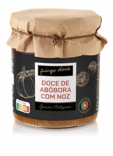 Doce de Abóbora com Noz Pingo Doce